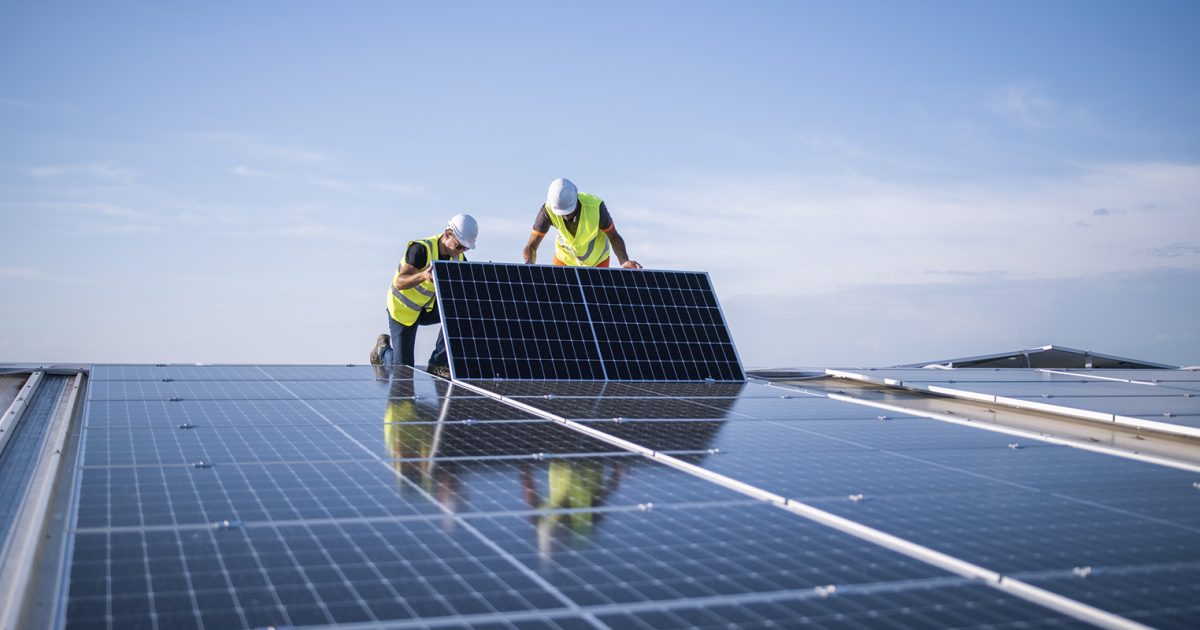 Solar panel recycling scheme