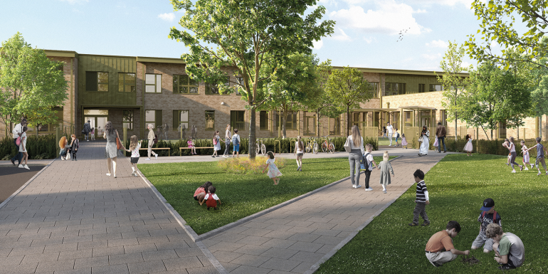 web_p16_forward-thinking_north-perth-primary-school-artist-impression-entrance.png