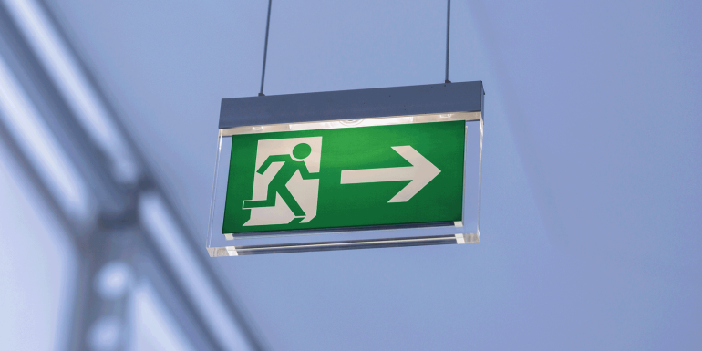 Fire exit ceiling-Credit-istock-1212207847