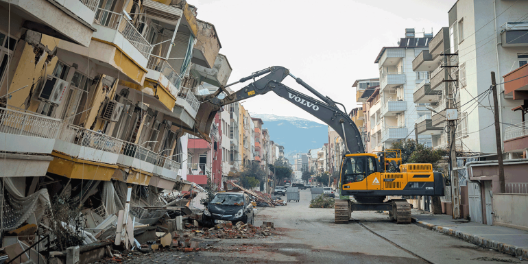 earthquake scene Hatay, Iskenderun, Turkey- February 8th, 2023-Image credit-Shutterstock-2261981603