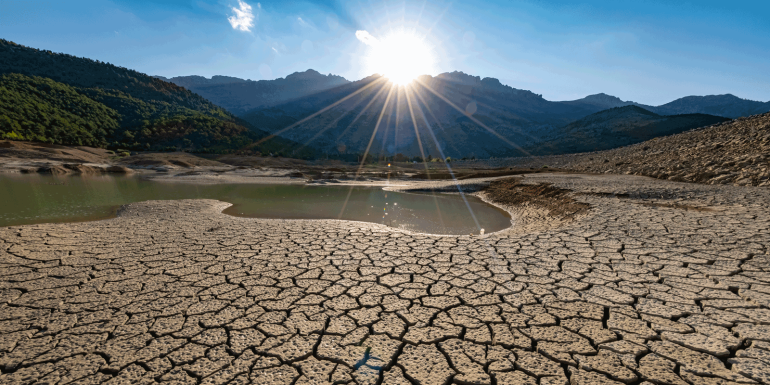 nvironmental problems, drought, desertification, thirst, pollution of our land and bad scenarios in the world.CREDIT_iStock-1291835623