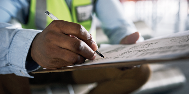 filling in form - CREDIT-istock-1326870786