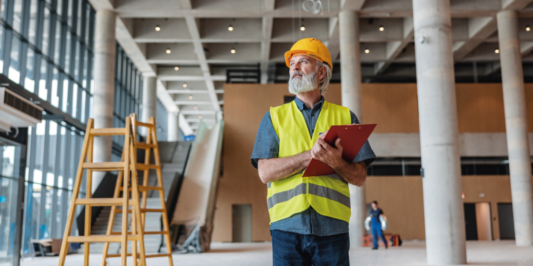 man inspecting building inside CREDIT_istock-2051671655