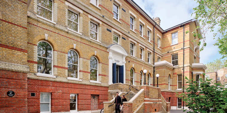 all saints internal building entrance