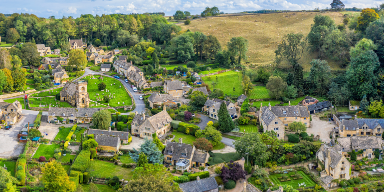 Cotswolds village of Snowshill, Gloucestershire, England, United Kingdom, Europe_shutterstock_2441566457