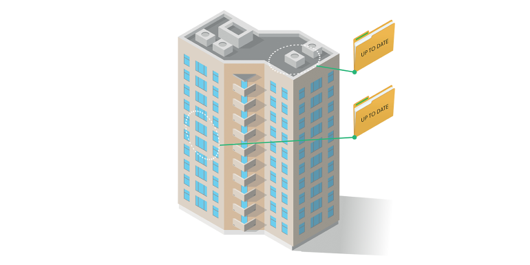 isometric icon apartment building city infrastructure.CREDIT_iStock_912303292