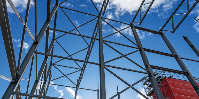 structure frame under construction.CREDIT_iStock-1206513341