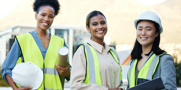 engineering team portrait construction workers on. credit - peopleimages.com-yuri-a_shutterstock_226421187