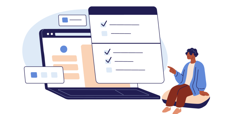 online survey user feedback concept customer. CREDIT_shutterstock_2250874923