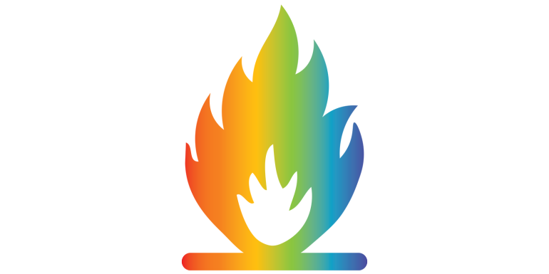 Banner and Flames. credit_istock-540370930