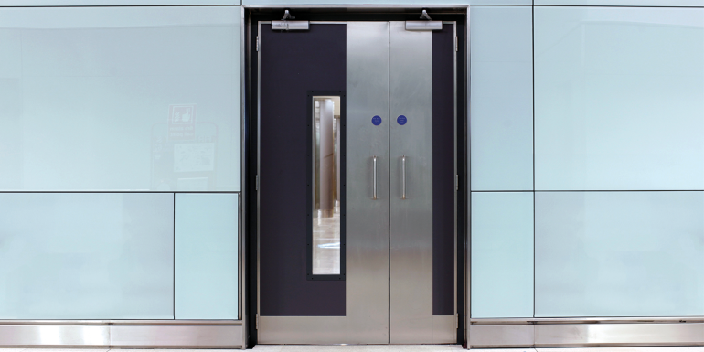 hr leaf and a half powershield fire door