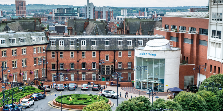 Leeds General Infirmary, Jubilee Wing Entrance