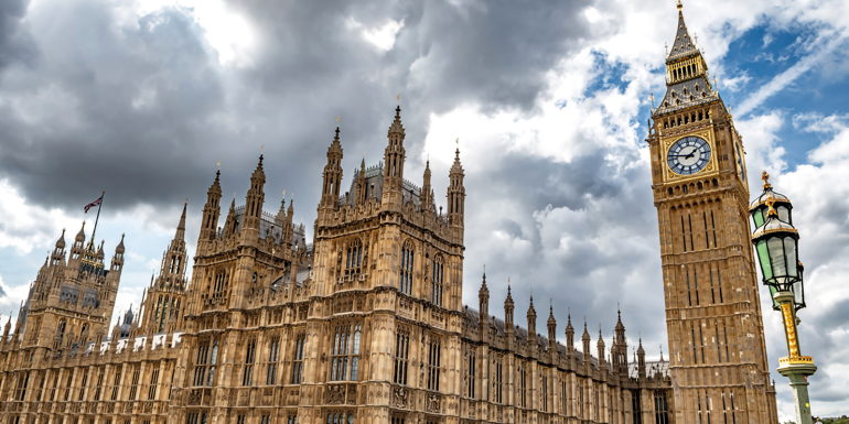 Big Ben And House Of Parliament In Westminster Palace From Westminster Bridge In London. CREDIT_istock-2037317979