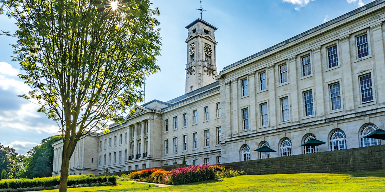 Building in Nottingham University Park. England, UK.credit_shutterstock_1236816442