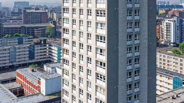 High rise council flats in Glasgow city.istock-2157730194