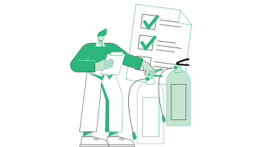 Fire inspection abstract concept vector illustration.istock-1410795803
