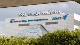 ExCel Exhibition Center in London stock photo. Image credit-iStock-836709506