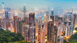 Hong Kong Skyline. CREDIT-shutterstock