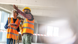 two construction workers - credit - istock-1191873266