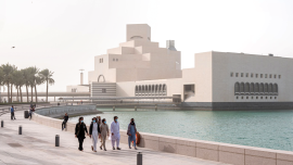 view from the public promenade museum of islamic CREDIT-Supplied