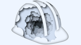 Realistic 3D paper cut man head _CREDIT_Shutterstock-2182818641