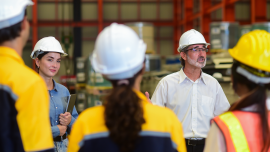 training industry worker, workshop factory operator, shutterstock_2495109599