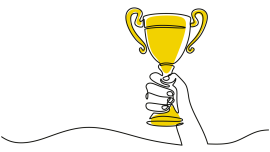 design a trophy. credit-shutterstock_2473185495