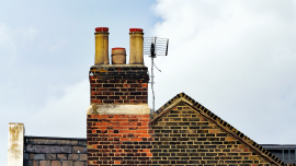 old brick house chimney. CREDIT_getty -1664767952