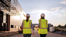 two construction workers. CREDIT_istock-1263787664