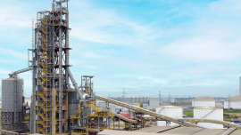 calcined clay plant in tema ghana. credit cbi ltd heidelberg materials ag