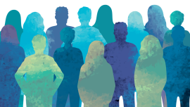 Vector illustration of group of people.CREDIT_iStock-1483369704