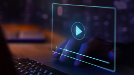 Online webinar, e-learning on internet or online video lesson. CREDIT_shutterstock_2650552301