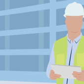 illustration construction worker. CREDIT_istock-1318180895