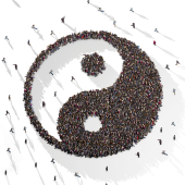 ying yang symbol. CREDIT_istock-1301407180.