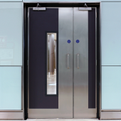 hr leaf and a half powershield fire door