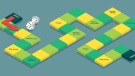 Board game path with delays and fines.credit_istock-2154701051